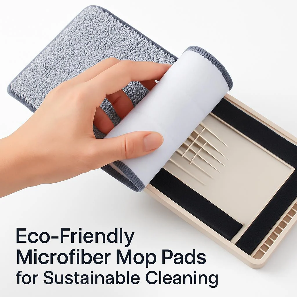 Eco-Friendly Microfiber Mop Pads for Sustainable Cleaning - Image 4