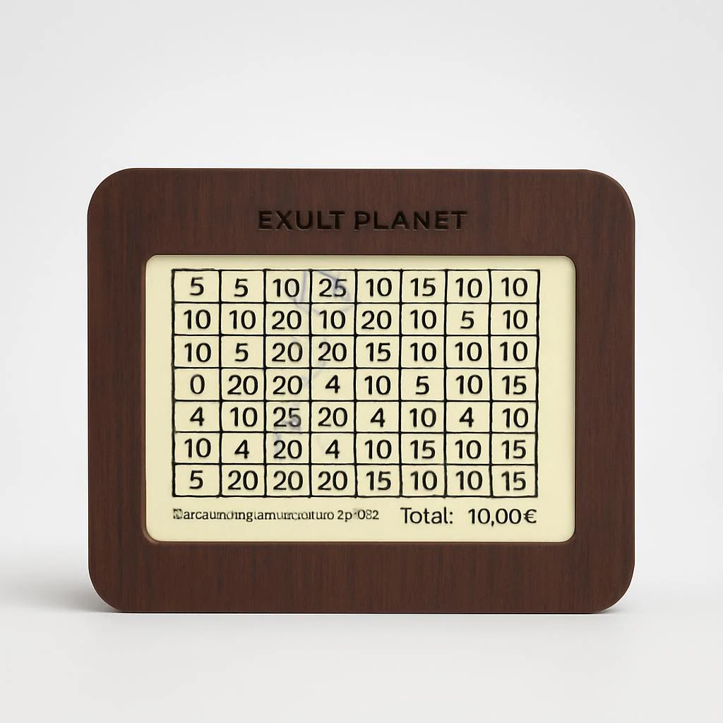 Eco-Friendly Digital Piggy Bank - Sustainable Wood Grain Savings Box - Image 10