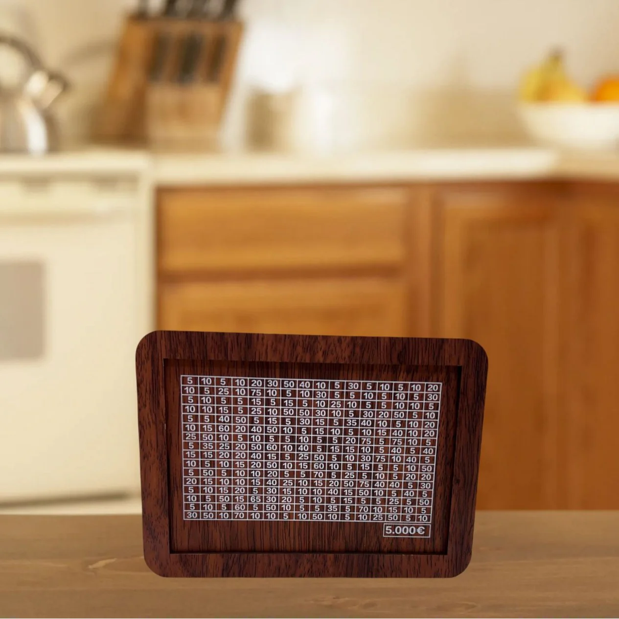 Eco-Friendly Digital Piggy Bank - Sustainable Wood Grain Savings Box - Image 24