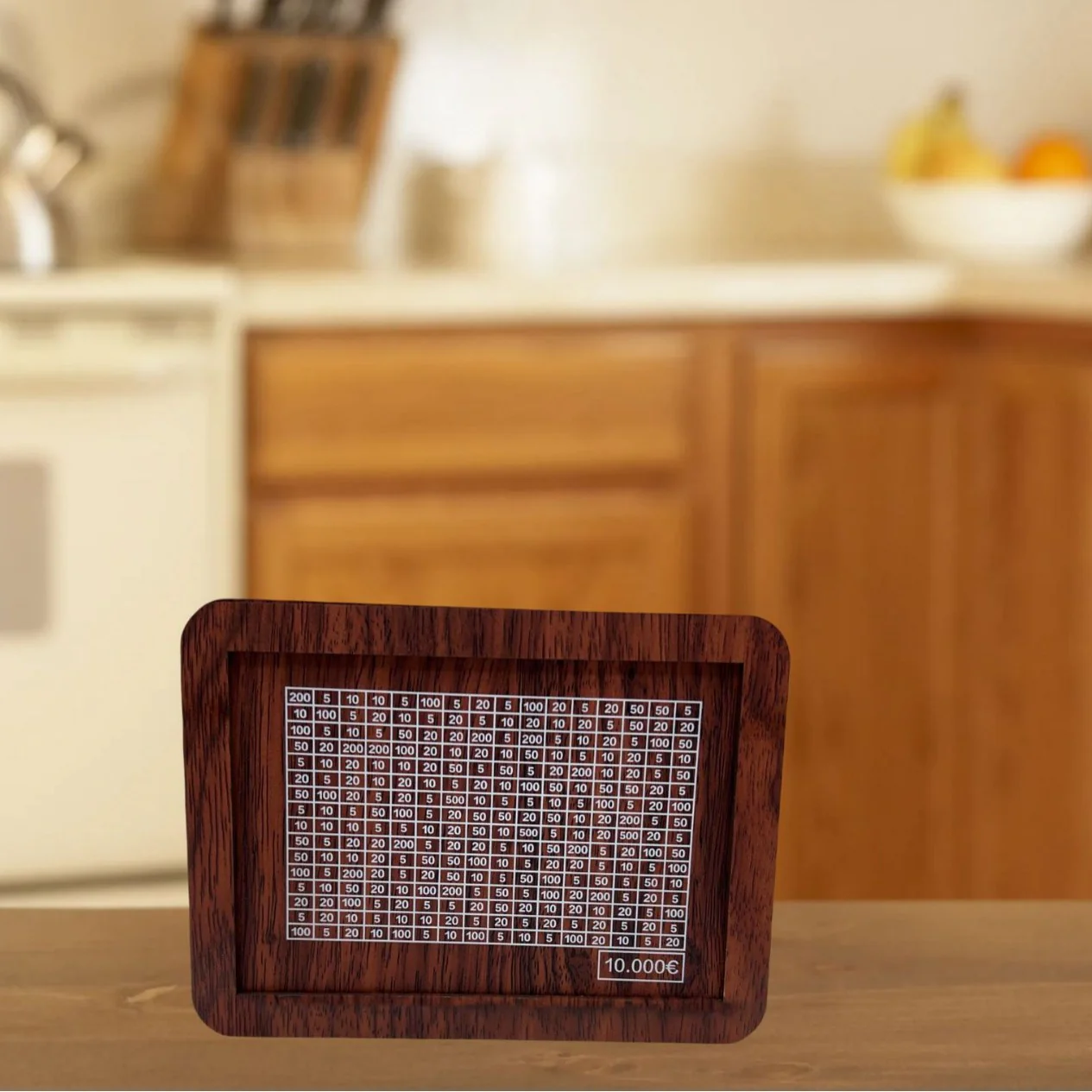 Eco-Friendly Digital Piggy Bank - Sustainable Wood Grain Savings Box - Image 25