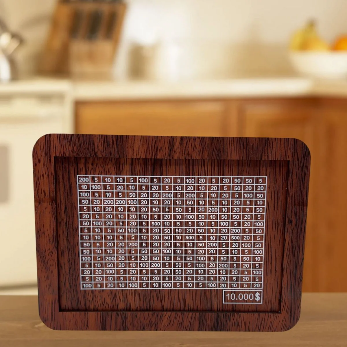 Eco-Friendly Digital Piggy Bank - Sustainable Wood Grain Savings Box - Image 32