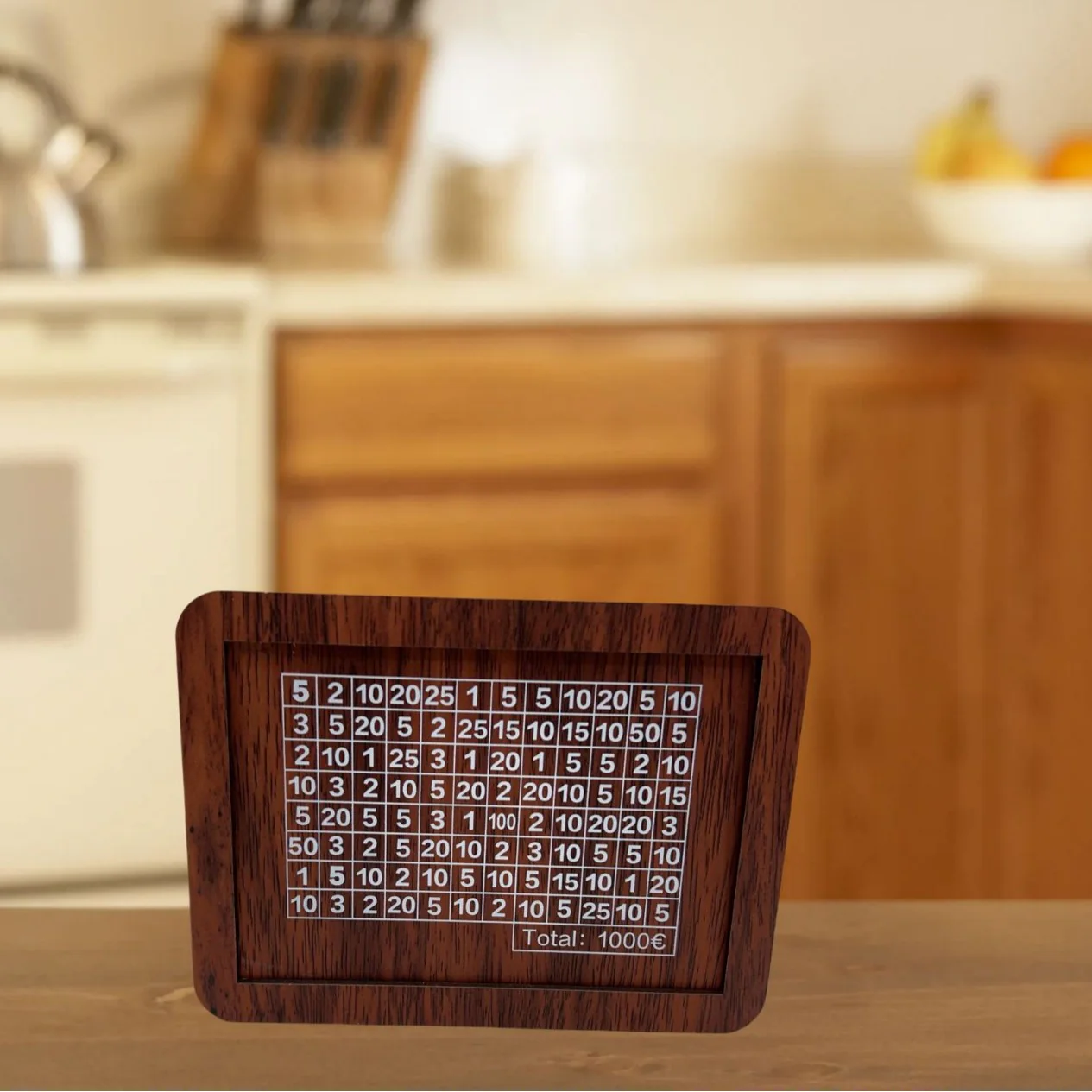 Eco-Friendly Digital Piggy Bank - Sustainable Wood Grain Savings Box - Image 33