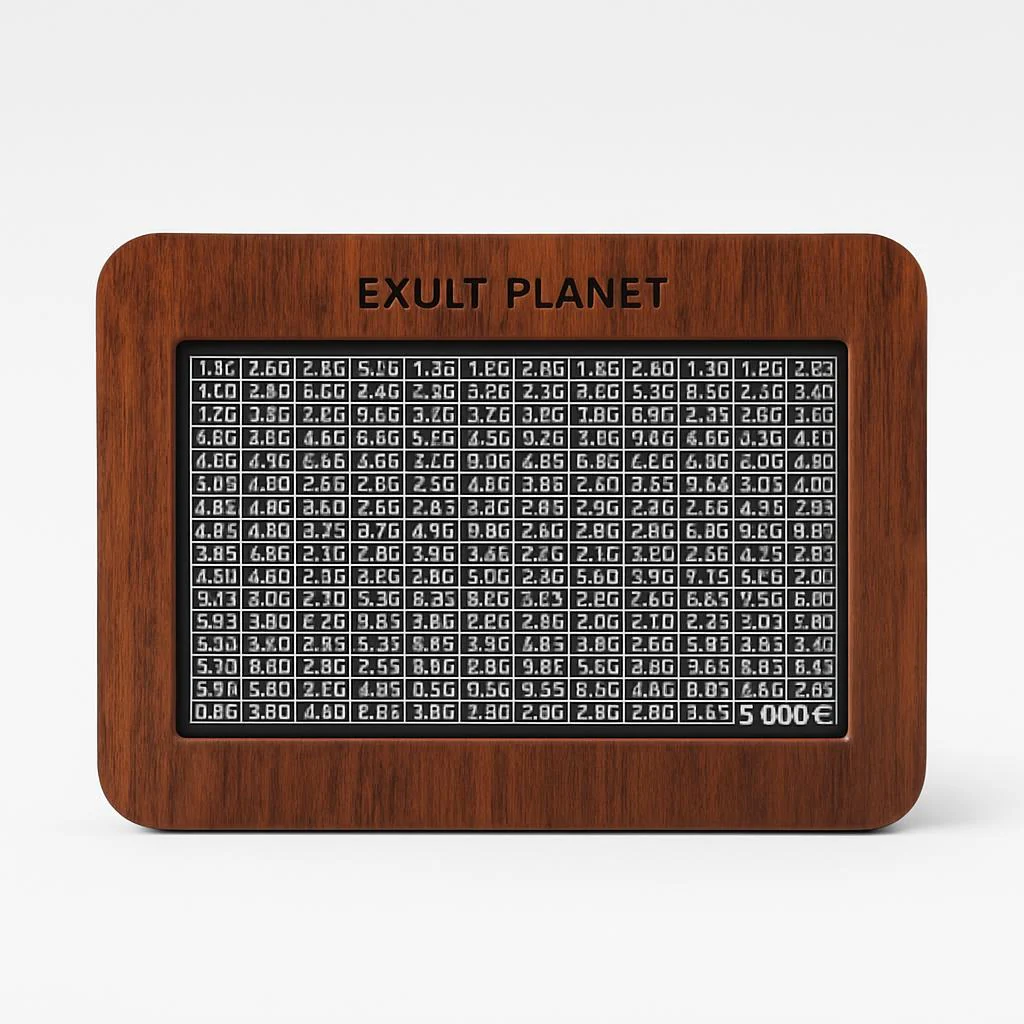 Eco-Friendly Digital Piggy Bank - Sustainable Wood Grain Savings Box - Image 8