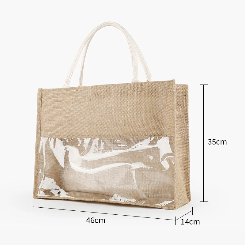 Eco-Friendly Transparent Large Capacity Handbag - Image 10