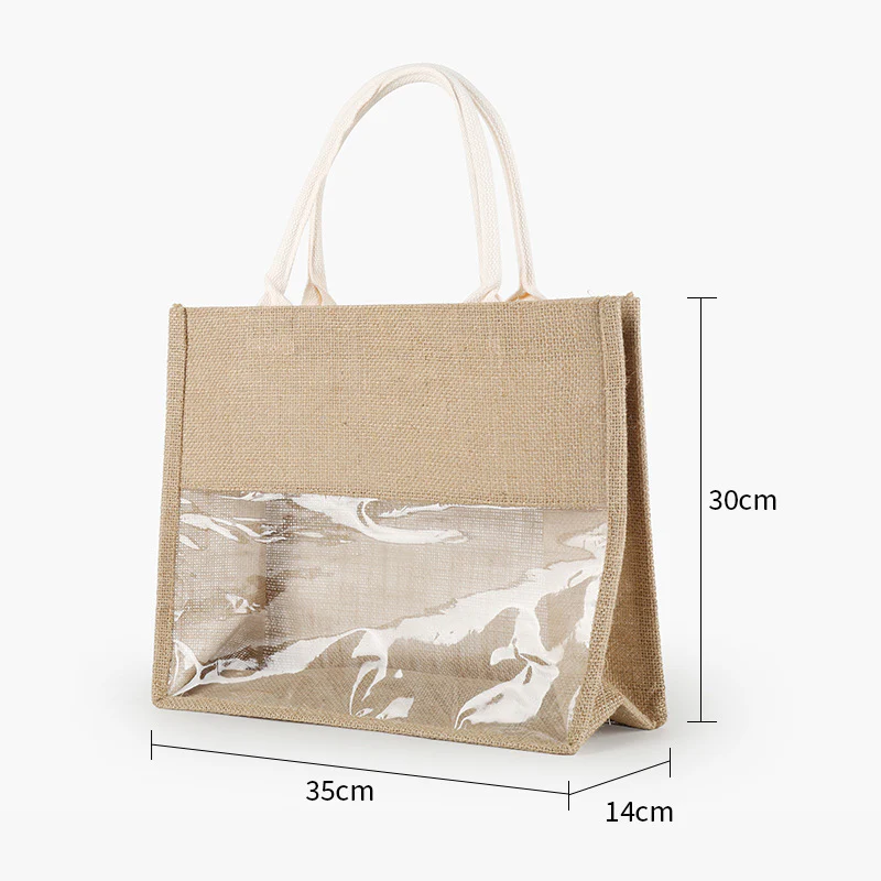 Eco-Friendly Transparent Large Capacity Handbag - Image 11