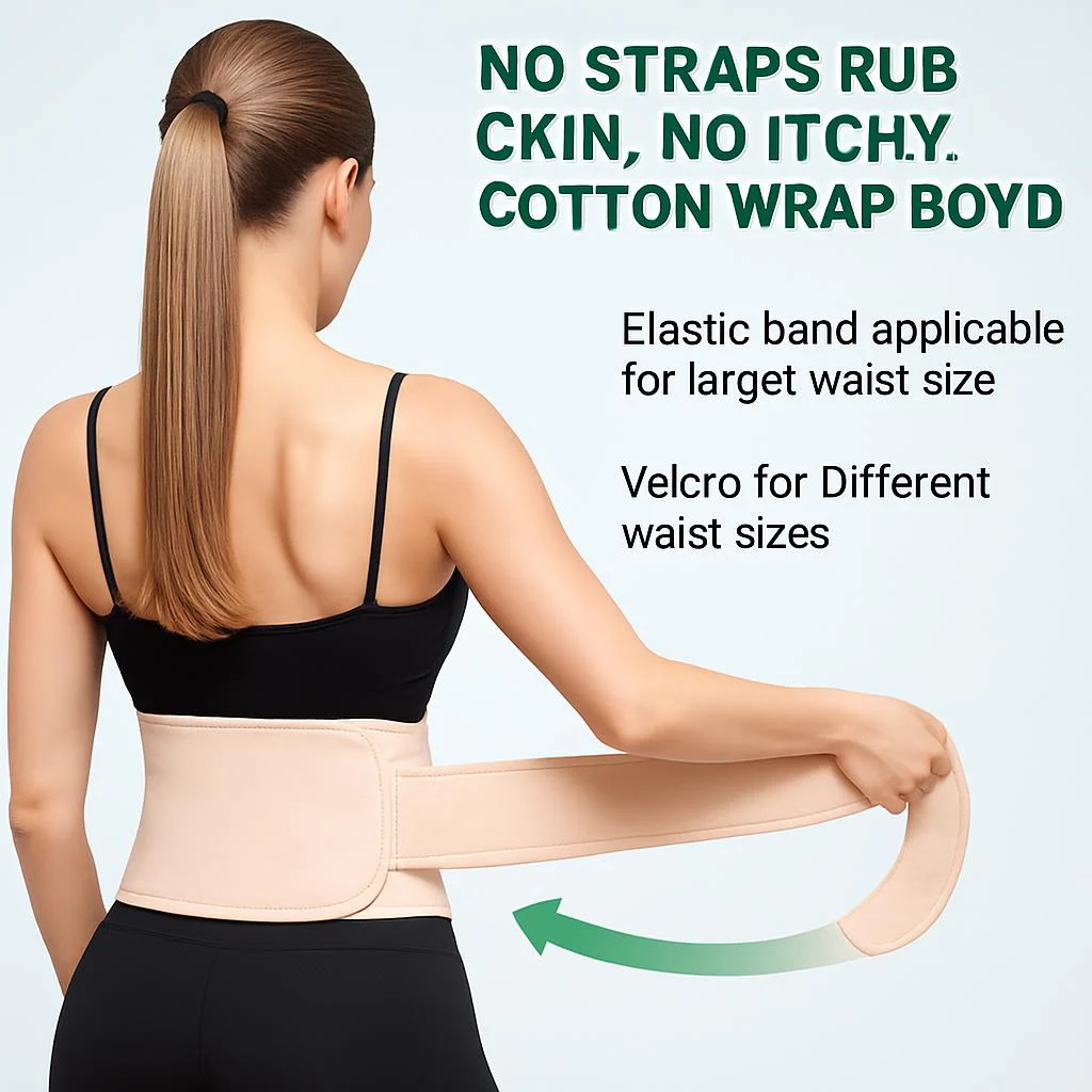 Eco-Friendly Adjustable Reusable Waist Belt for Women - Image 2