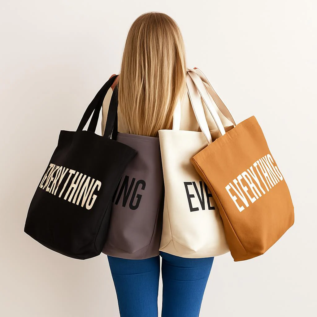 Eco-Friendly Canvas Tote Bag - Sustainable, Reusable, Durable - Image 4