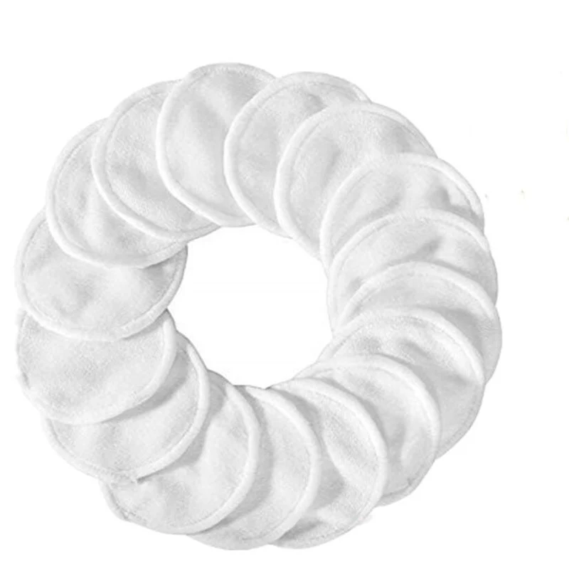 Eco-Friendly Reusable Makeup Remover Pads with Mesh Bag - Image 11