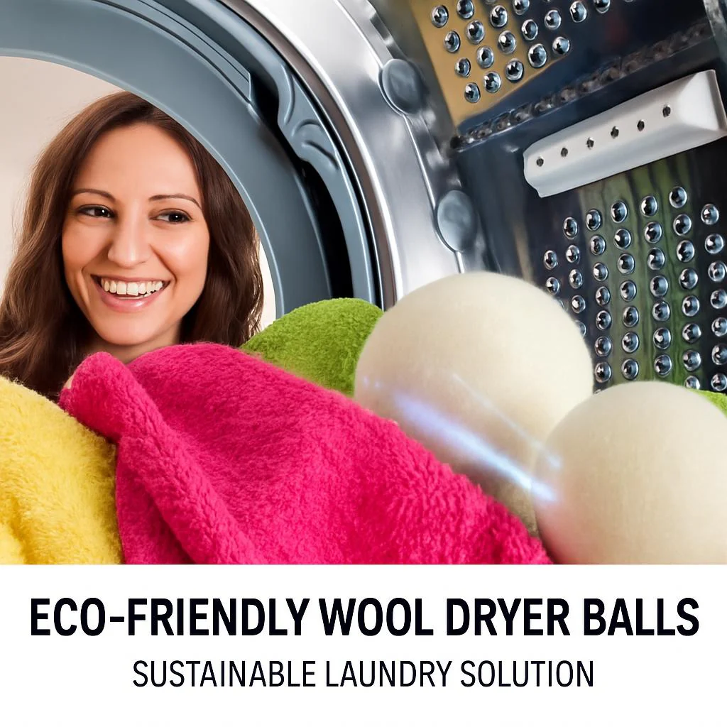 Eco-Friendly Wool Dryer Balls - Sustainable Laundry Solution - Image 5