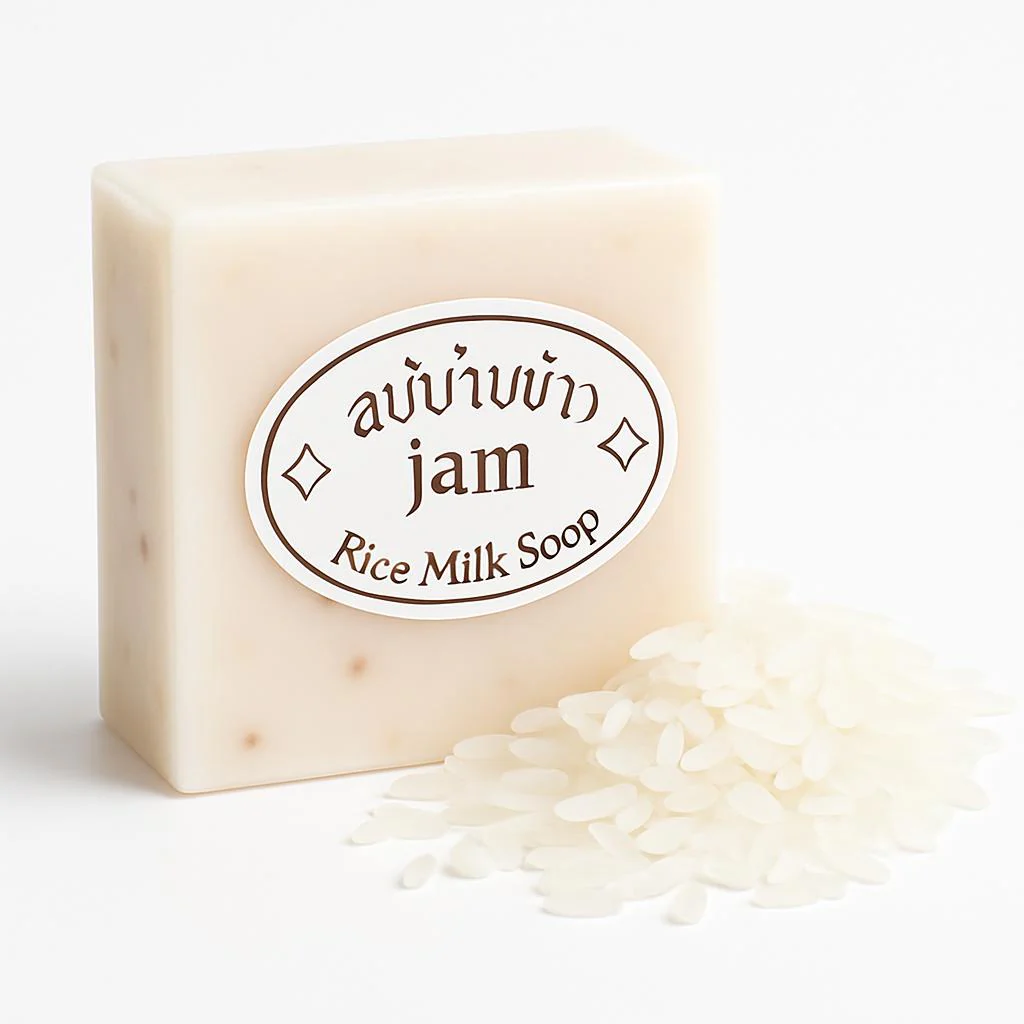 Jasmine Rice Soap Bar for Oil Control & Hydration - Image 3