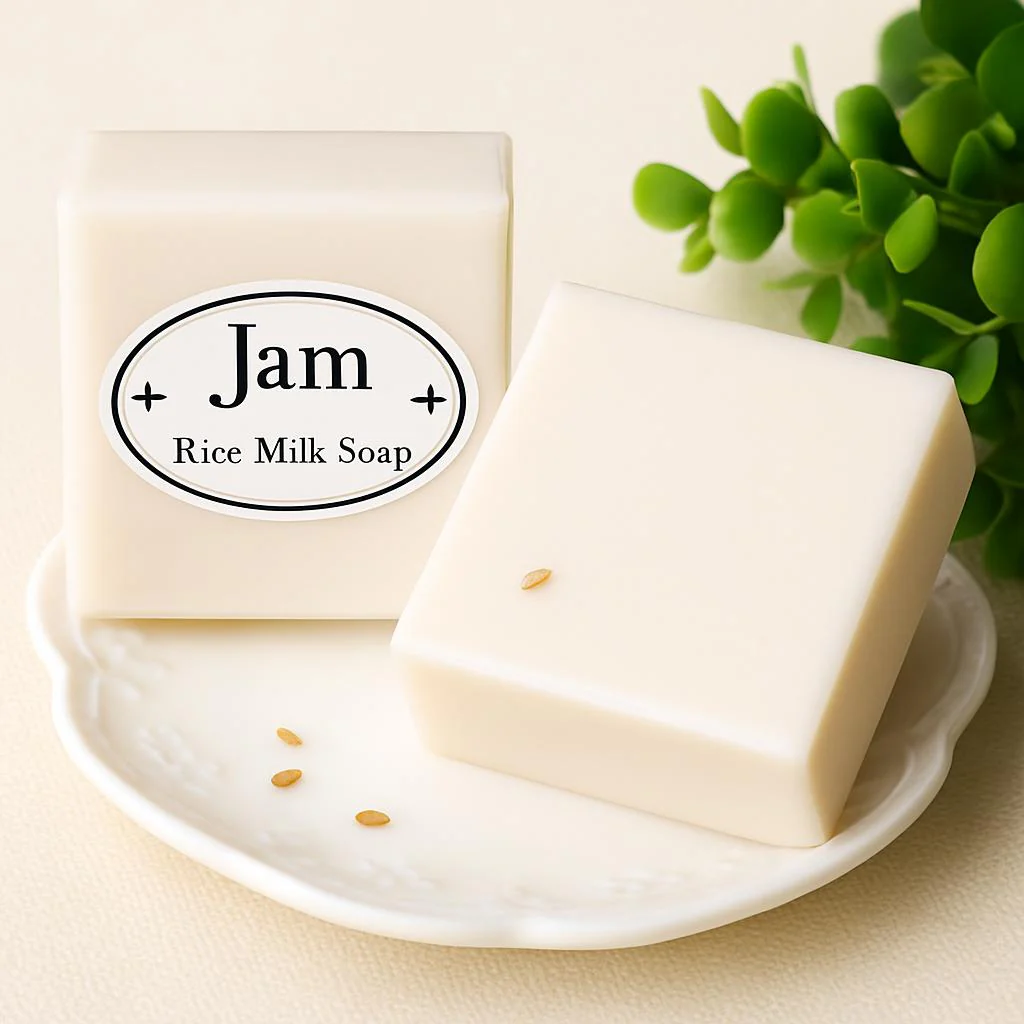 Jasmine Rice Soap Bar for Oil Control & Hydration - Image 4