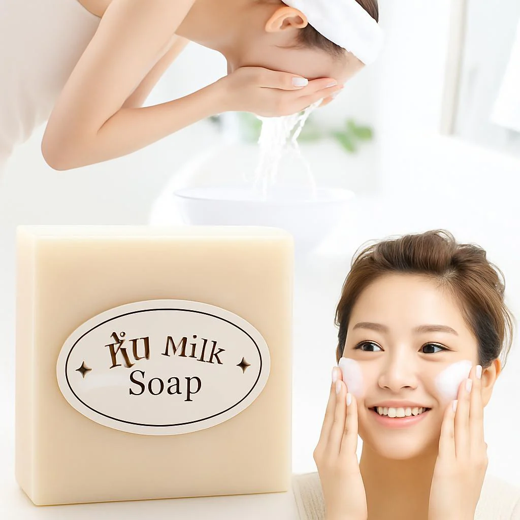 Jasmine Rice Soap Bar for Oil Control & Hydration - Image 5