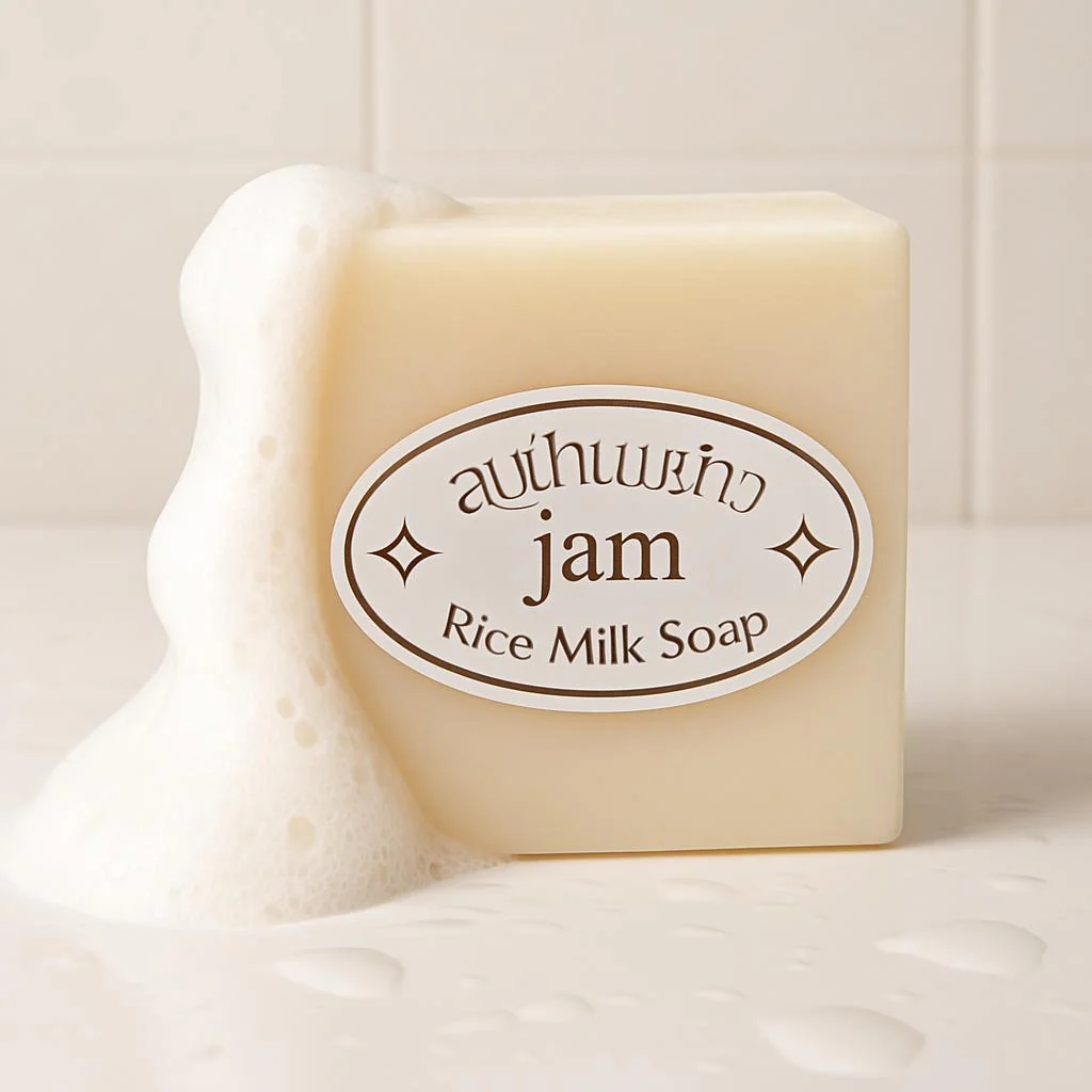Jasmine Rice Soap Bar for Oil Control & Hydration - Image 7