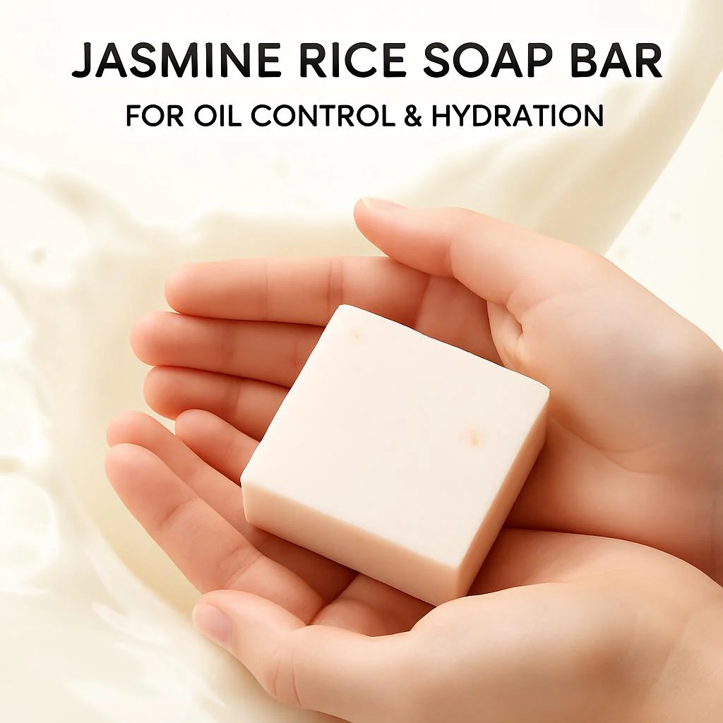 Jasmine Rice Soap Bar for Oil Control & Hydration - Image 8
