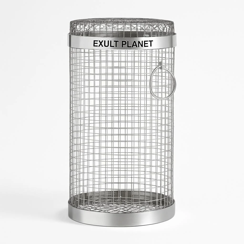 Stainless Steel Grill Basket for Even Cooking - Image 13