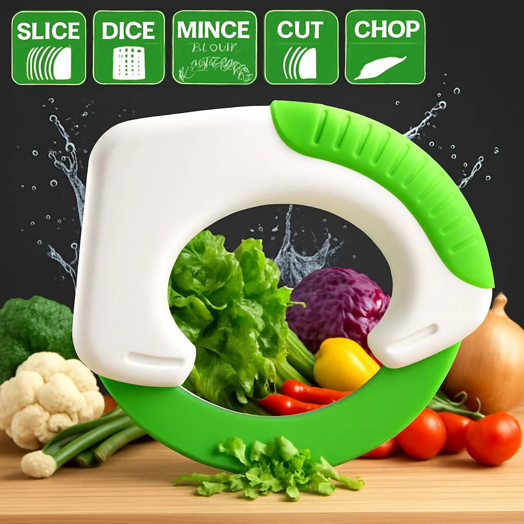 Eco-Friendly Multi-Function Handheld Vegetable Slicer - Image 2