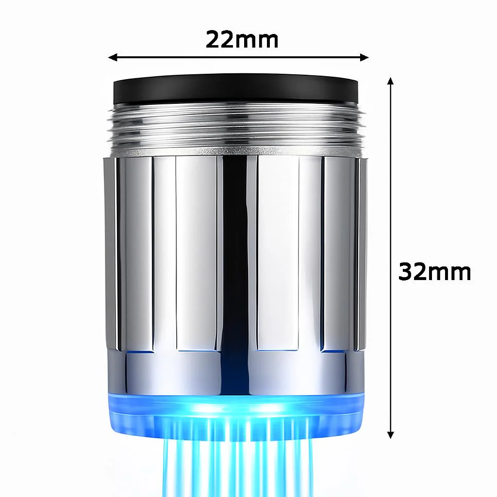 Color-Changing LED Shower Head for a Luxurious Bathing Experience - Image 7