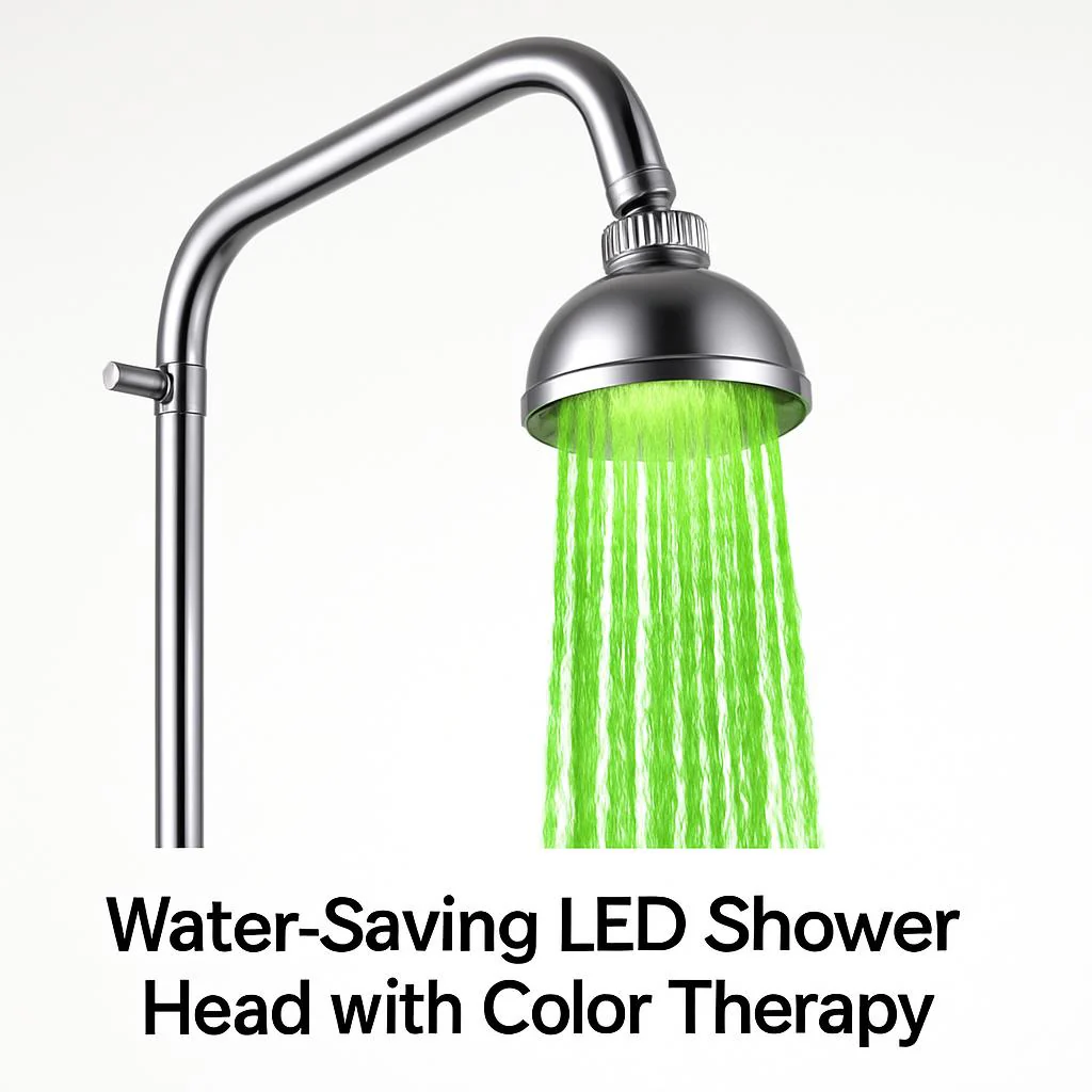 Water-Saving LED Shower Head with Color Therapy - Image 4
