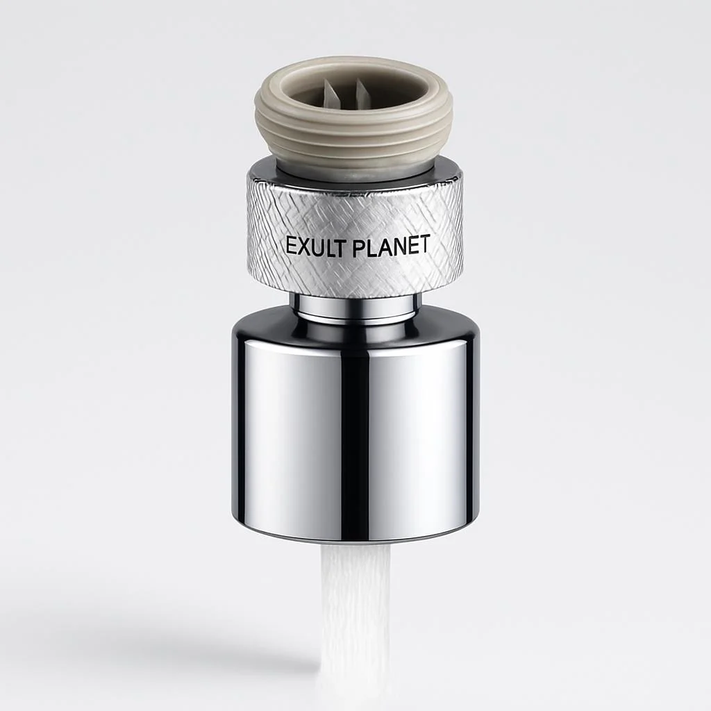 Eco-Friendly Rotatable Faucet Aerator for Water Savings - Image 9