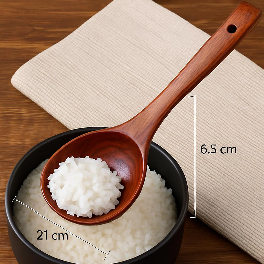 Eco-Friendly Wooden Spoon - Sustainable Kitchen Utensil - Image 10