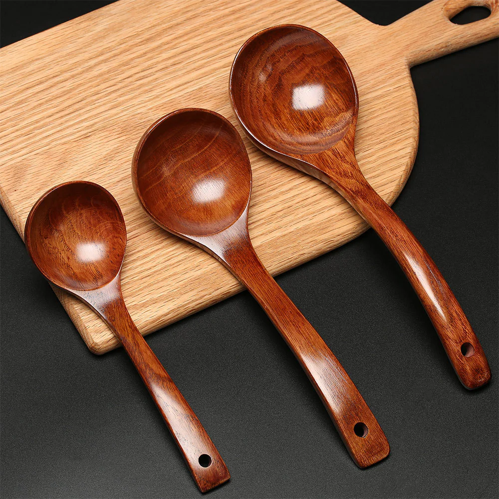 Eco-Friendly Wooden Spoon - Sustainable Kitchen Utensil - Image 12