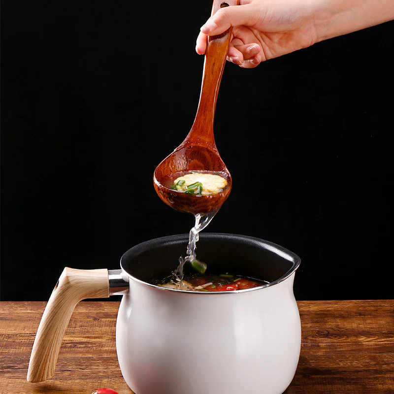 Eco-Friendly Wooden Spoon - Sustainable Kitchen Utensil - Image 14