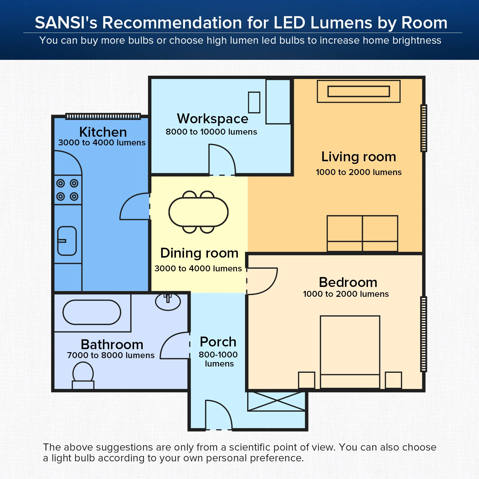 Eco-Friendly 60W Equivalent LED A15 Light Bulbs - 900 Lumens - Image 19