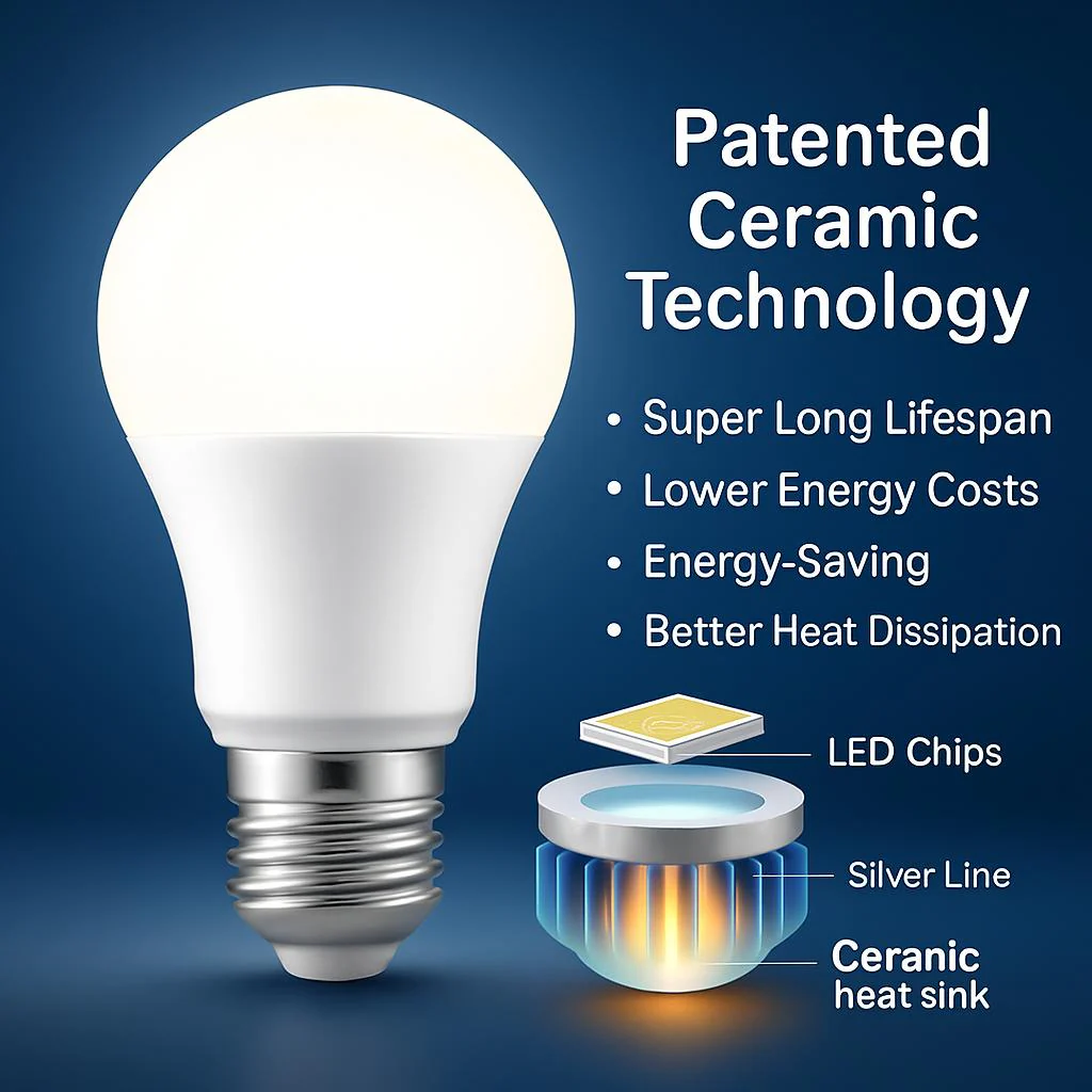 Eco-Friendly 60W Equivalent LED A15 Light Bulbs - 900 Lumens - Image 4