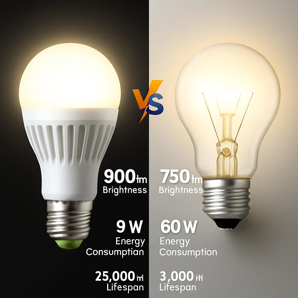 Eco-Friendly 60W Equivalent LED A15 Light Bulbs - 900 Lumens - Image 8