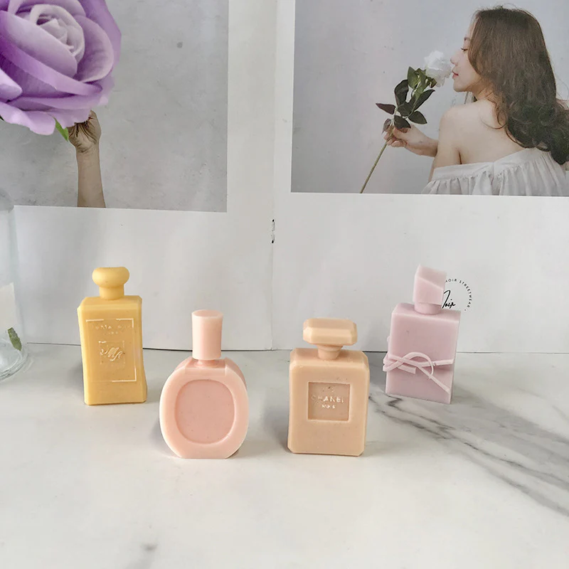 Perfume Bottle Shaped Decorative Candles - Eco-Friendly Wax, Multi-Use Decor - Image 10