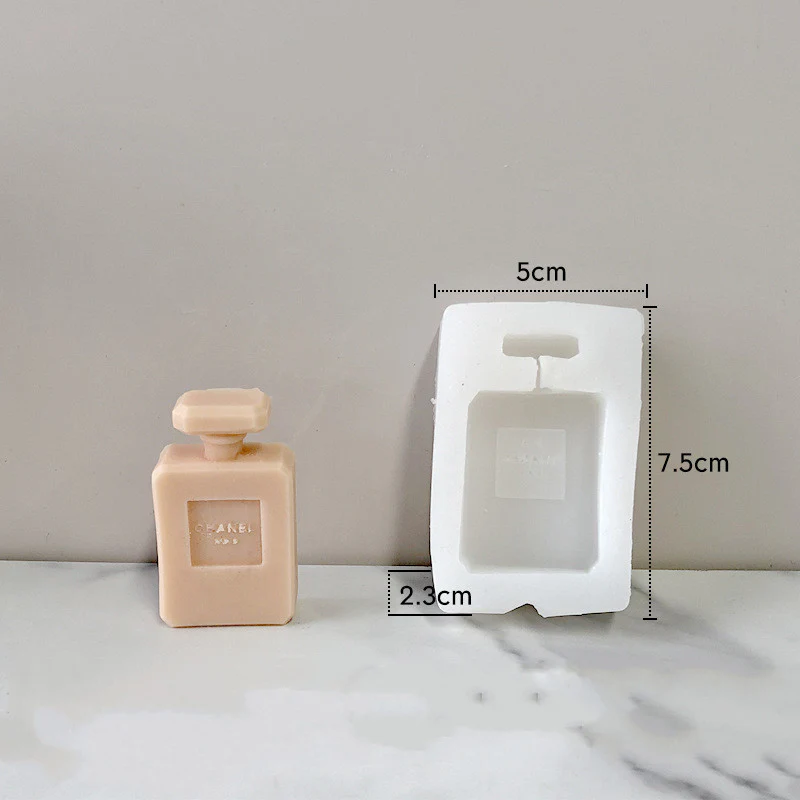 Perfume Bottle Shaped Decorative Candles - Eco-Friendly Wax, Multi-Use Decor - Image 16