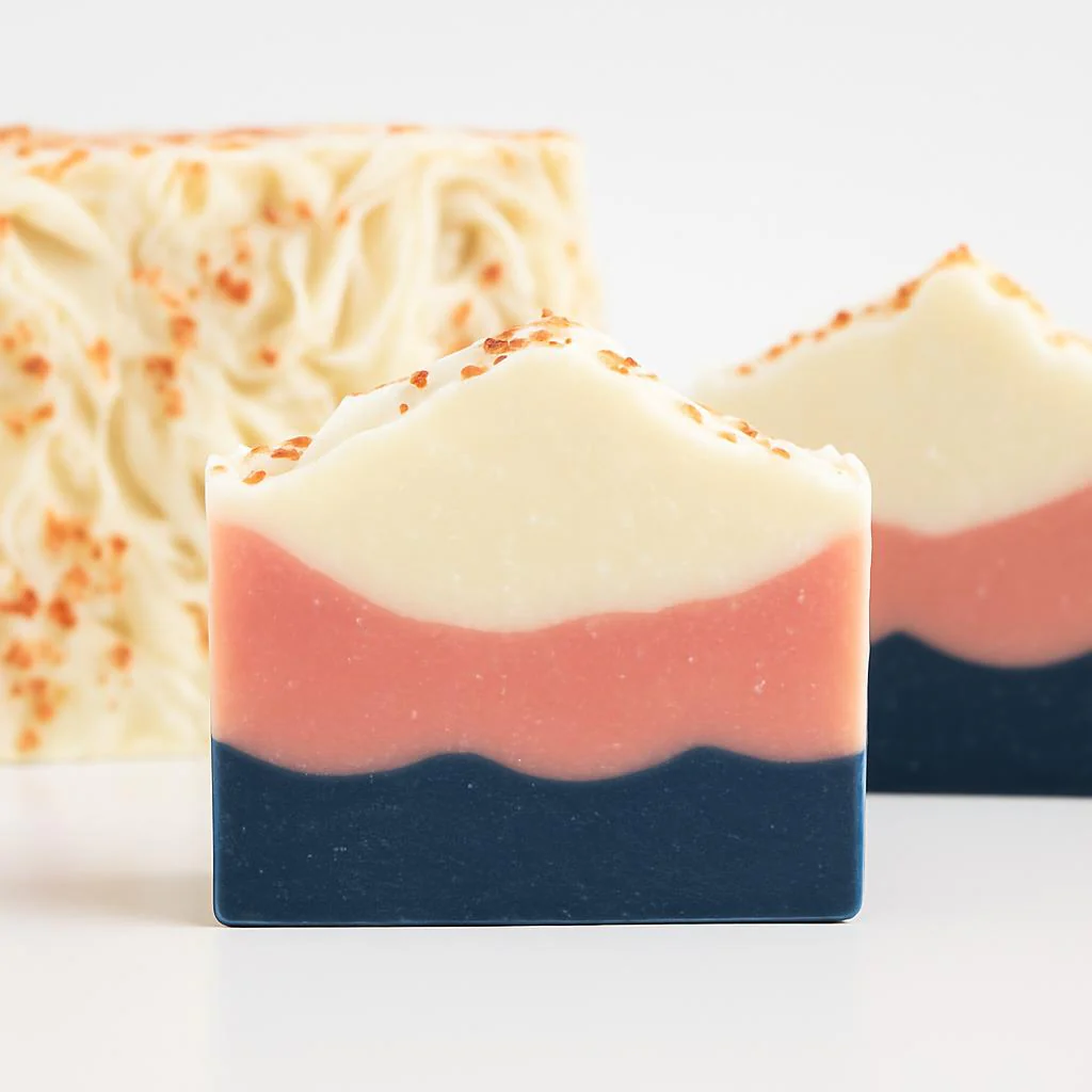 Multicolored Natural Bar Soap - Eco-Friendly, Plastic-Free, Long-Lasting - Image 2