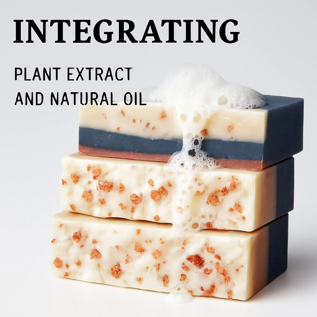 Multicolored Natural Bar Soap - Eco-Friendly, Plastic-Free, Long-Lasting - Image 5