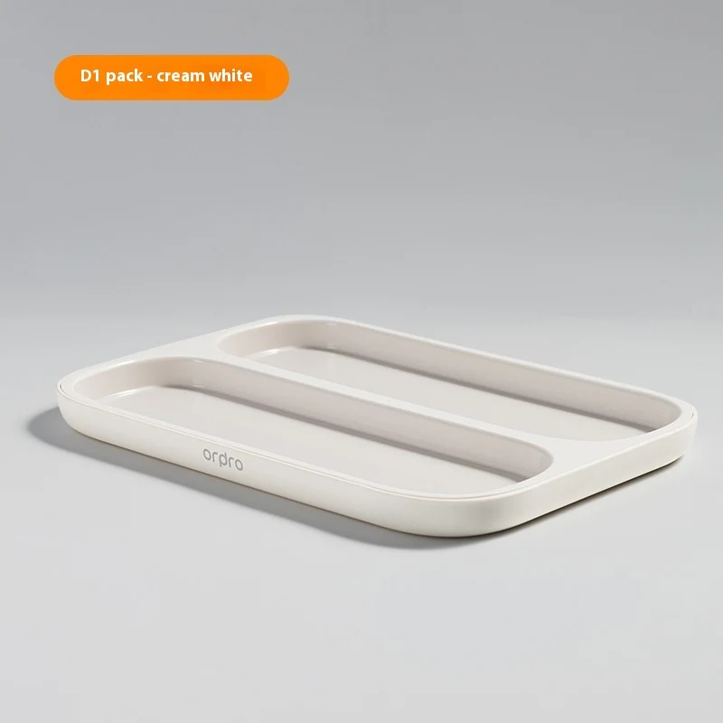 Self-Opening Seasoning Jar With Tray (White / Cream) - Image 9