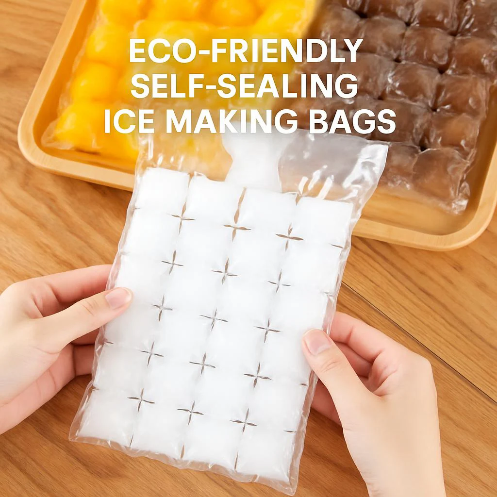 Eco-Friendly Self-Sealing Ice Making Bags - Image 5
