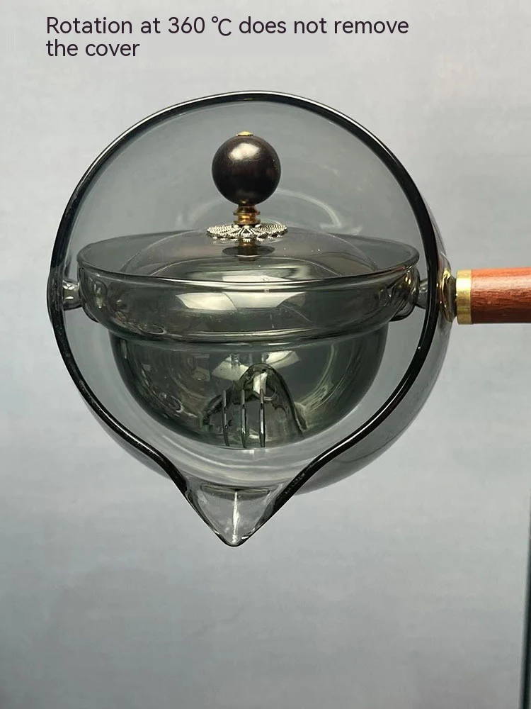 Eco-Friendly Heat-Resistant Glass Teapot with Infuser - Image 22