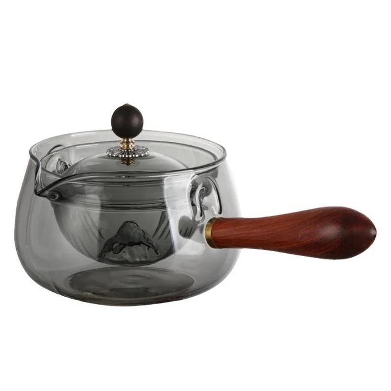 Eco-Friendly Heat-Resistant Glass Teapot with Infuser - Image 25