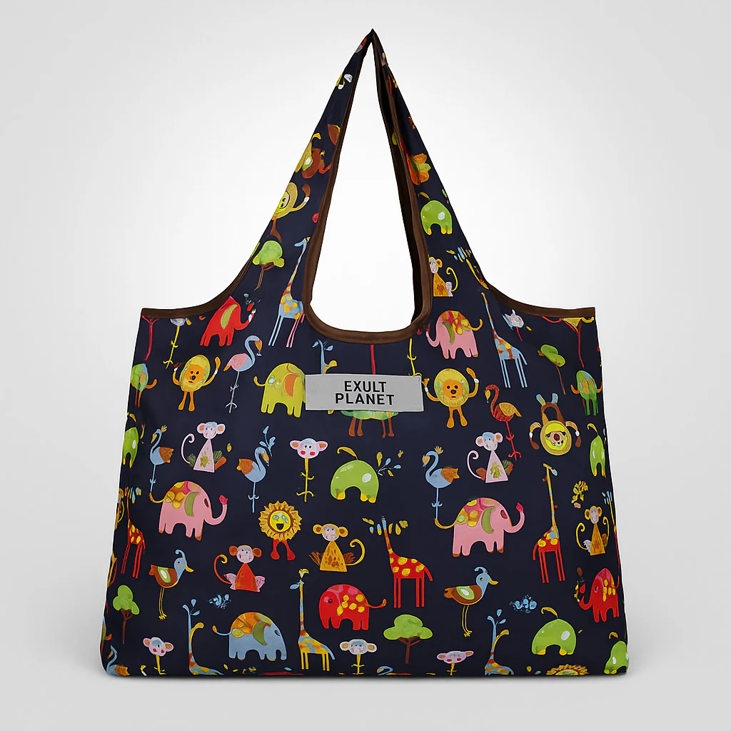 Eco-Friendly Foldable Grocery Shopping Bag