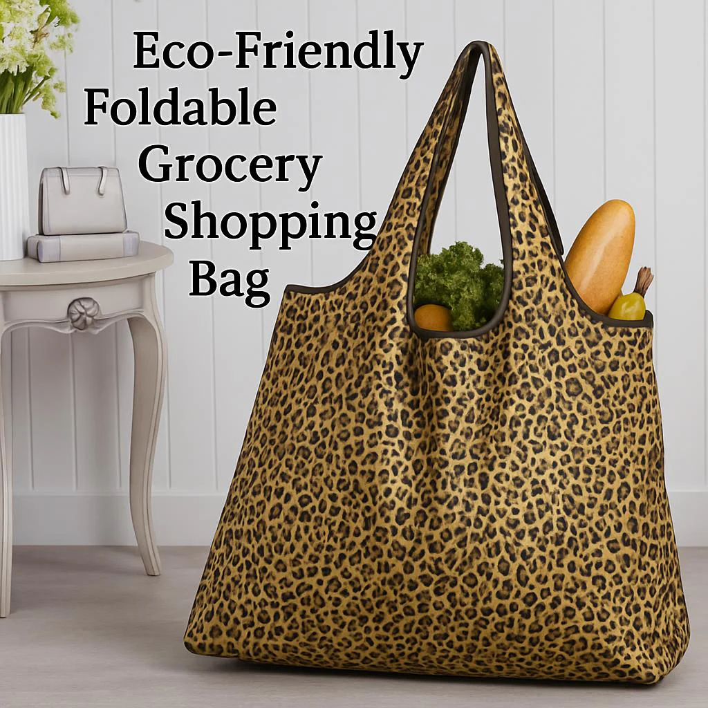 Eco-Friendly Foldable Grocery Shopping Bag - Image 4