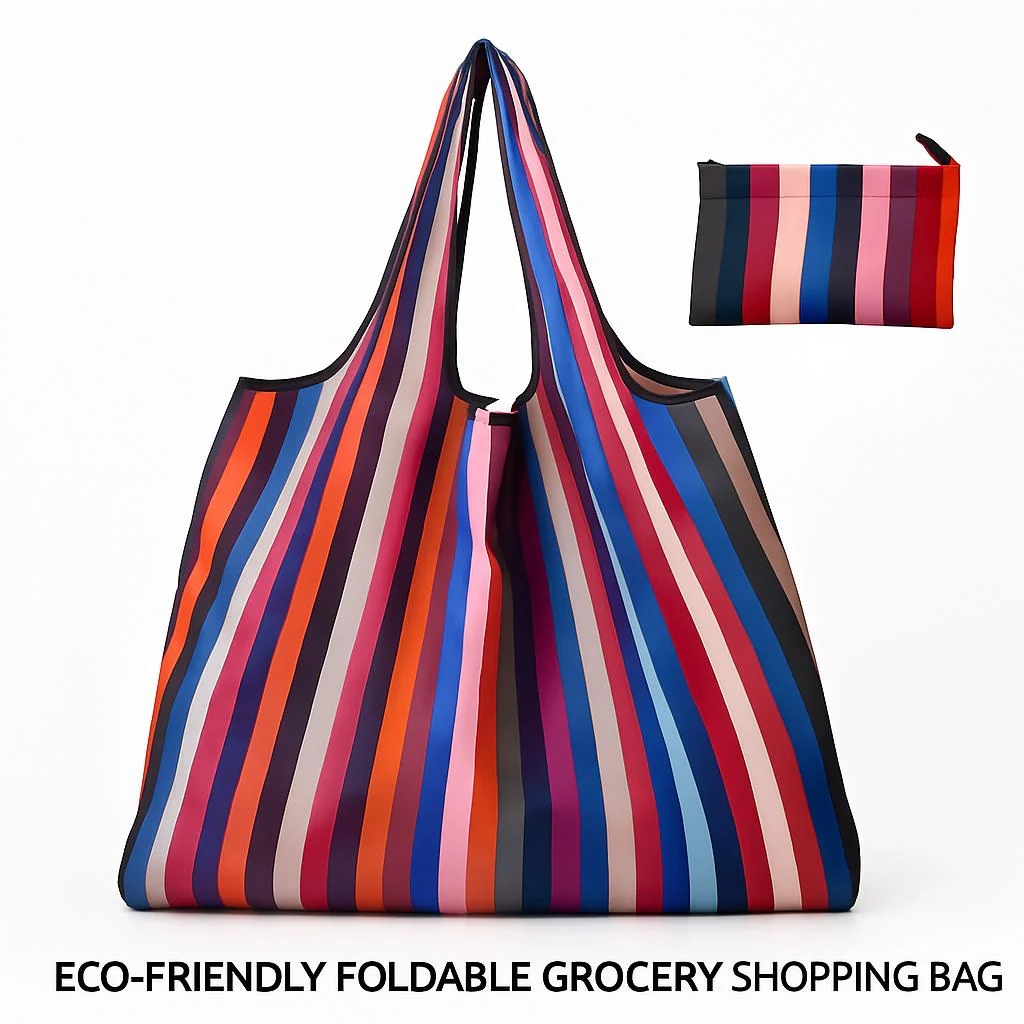 Eco-Friendly Foldable Grocery Shopping Bag - Image 6