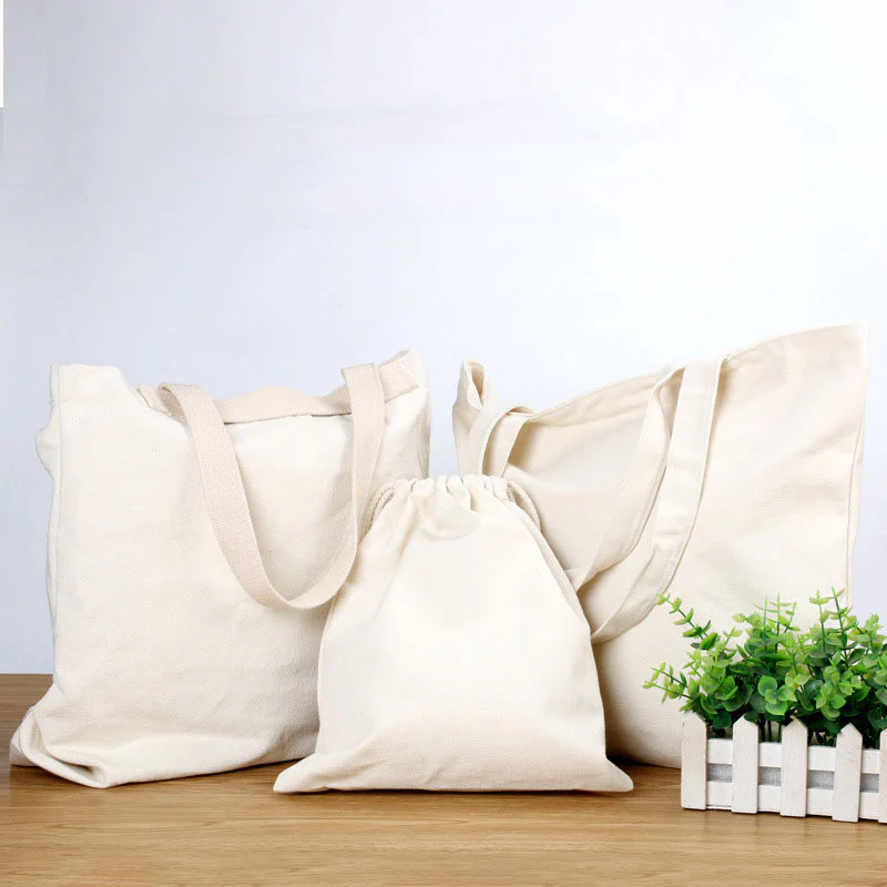 Eco-Friendly Cotton Handheld Shopping Bag - Image 11