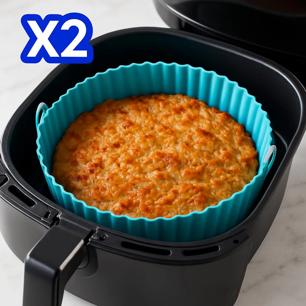 Eco-Friendly Silicone Baking Tray for Air Fryers - Reusable & Durable - Image 13