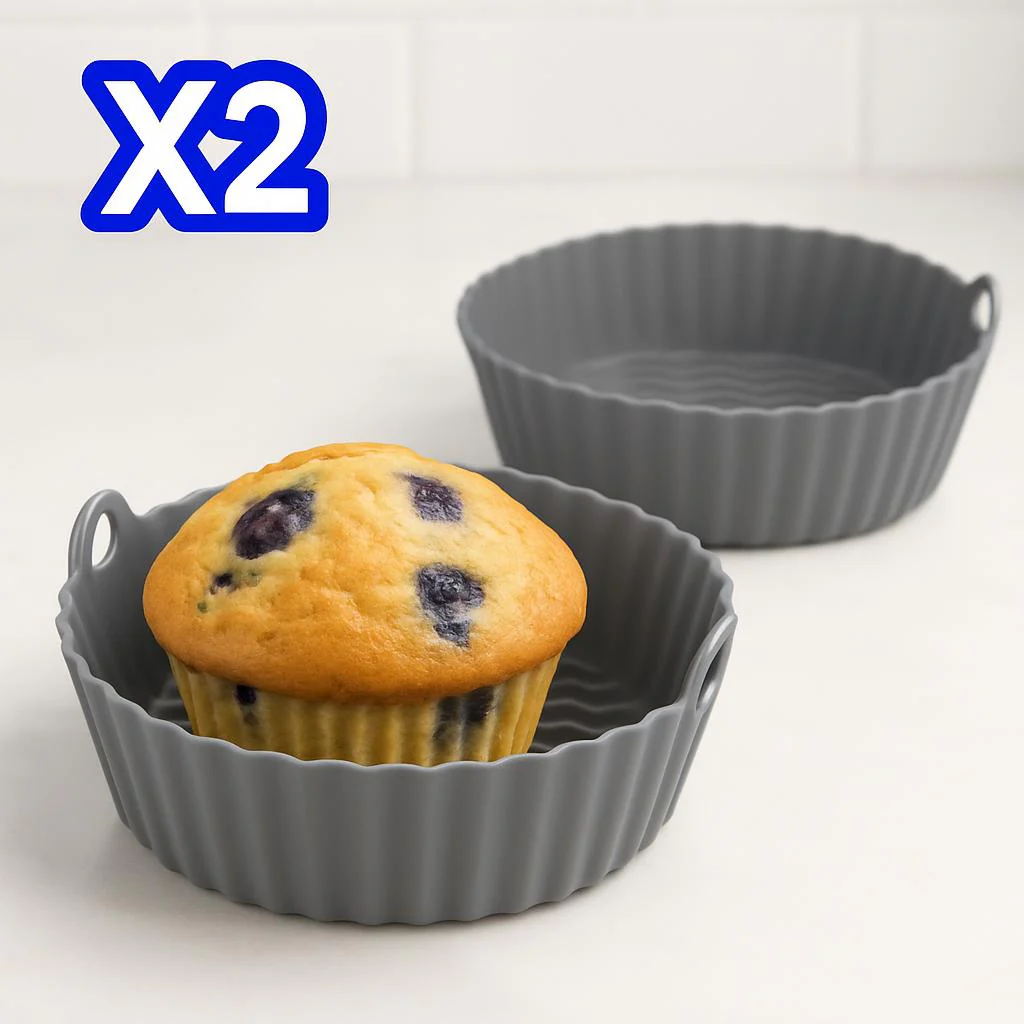 Eco-Friendly Silicone Baking Tray for Air Fryers - Reusable & Durable - Image 14