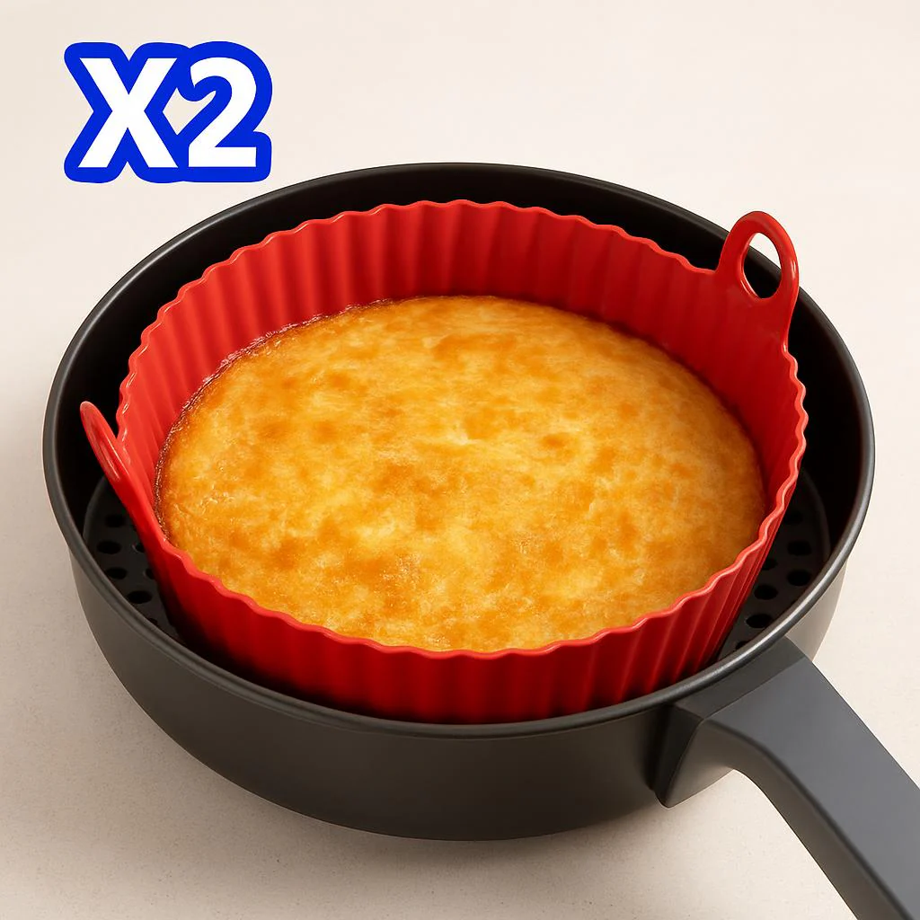 Eco-Friendly Silicone Baking Tray for Air Fryers - Reusable & Durable - Image 17