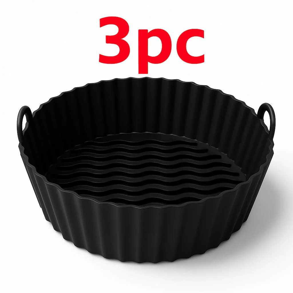 Eco-Friendly Silicone Baking Tray for Air Fryers - Reusable & Durable - Image 18