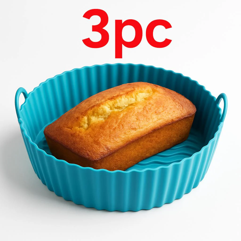 Eco-Friendly Silicone Baking Tray for Air Fryers - Reusable & Durable - Image 19