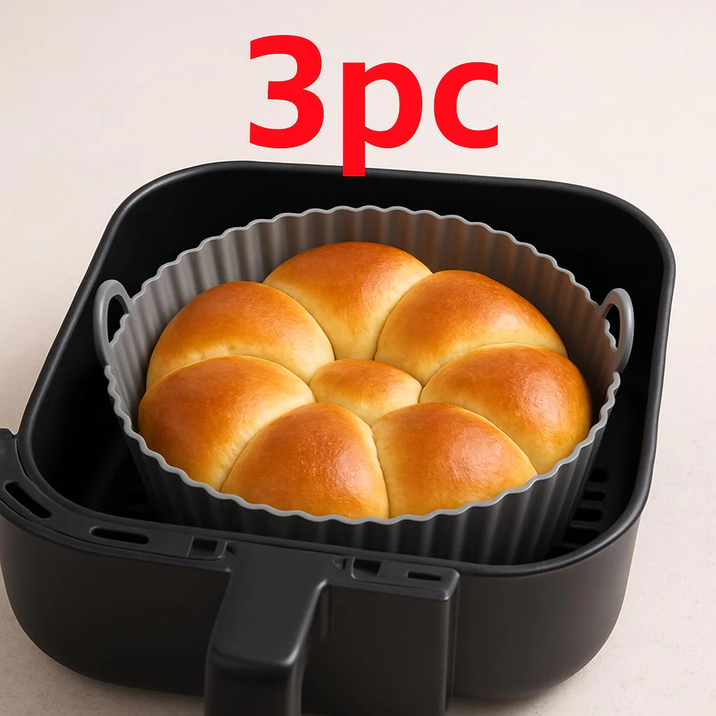 Eco-Friendly Silicone Baking Tray for Air Fryers - Reusable & Durable - Image 20