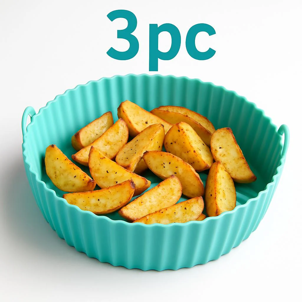 Eco-Friendly Silicone Baking Tray for Air Fryers - Reusable & Durable - Image 21