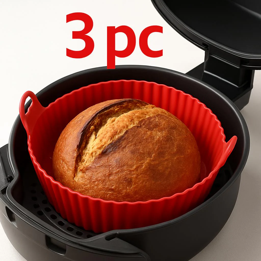 Eco-Friendly Silicone Baking Tray for Air Fryers - Reusable & Durable - Image 23
