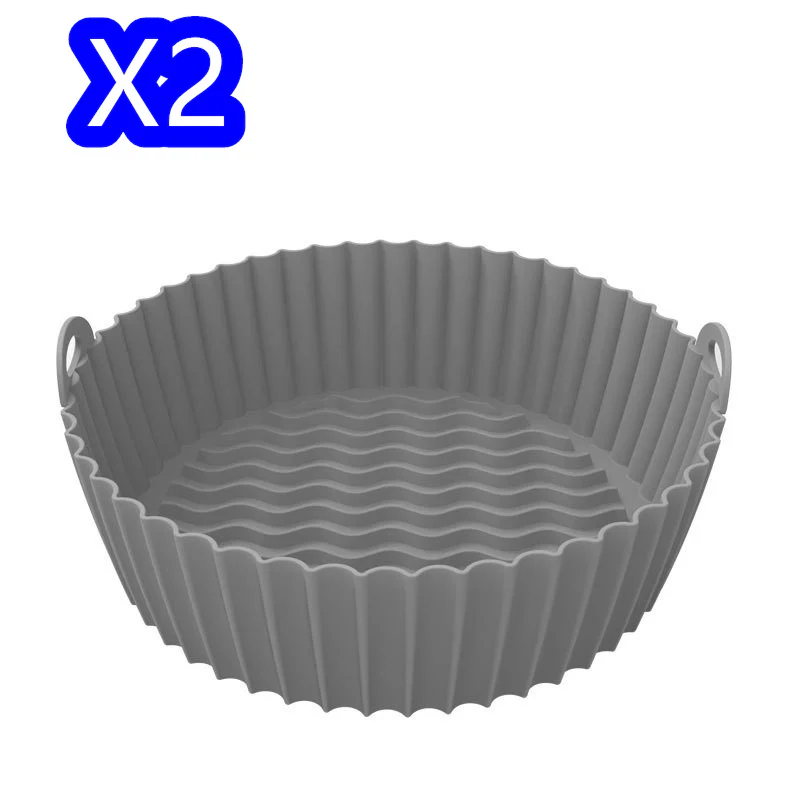 Eco-Friendly Silicone Baking Tray for Air Fryers - Reusable & Durable - Image 36